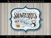 Art & Cut Files: Fun "Snowberries" Sign & Label Inspired by "Elf" Movie