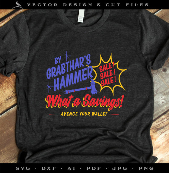 Art & Cut Files: Retro "What a Savings" Quote Inspired by Sir Alexander Dane (Alan Rickman)