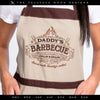 Embroidery: "Daddy's Barbecue Grillin & Chillin" in Four Sizes (5.75, 6.5, 7.8, and 8.9 Inches)