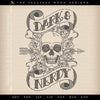 An Embroidery: "Dark & Nerdy" Tattoo Themed Design - Two Styles - Six Sizes Each