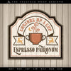 Art & Cut Files: Magical "Espresso Patronum" Wizard-themed Sign and Logo