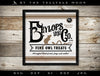 Art & Cut Files: Magical "Owl Treats" Wizard-themed Sign and Logo