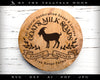 Art & Cut Files: SET of 2, Vintage Style "Goats Milk Soap" Designs