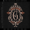 Embroidery: Gothic Gracey Mansion Monogram - Four Sizes 6.5 to 10.5 Inches