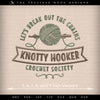 Embroidery: "Knotty Hookers Crochet Society" - 5, 6, 7, 8, 9, 10, and 12 Inches