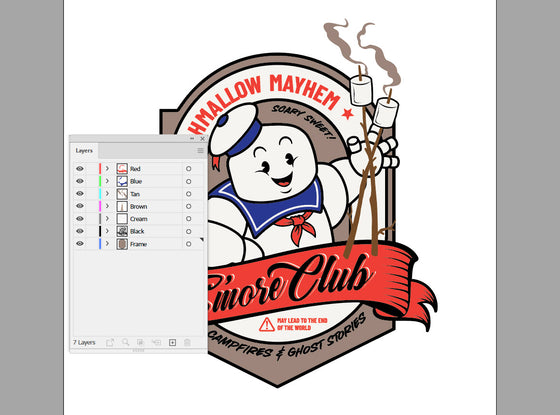 Art & Cut Files: Ghost-themed "Marshmallow Mayhem" Design Set