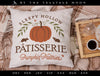 Art & Cut Files: Vintage-style Autumn Design "Sleepy Hollow Patisserie"