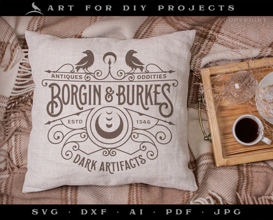 Art & Cut Files: Dark Wizard Antiques & Relics