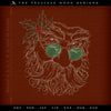 Embroidery: Run-stitch Santa Sketch - Seven Sizes Between 4 and 10 Inches Tall