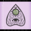 Embroidery: Seeing-eye Ouija Planchette - Six Sizes 4 to 9 Inches Tall