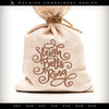 Embroidery: "Sleigh Bells Ring" Script - Five Sizes 4 to 8 Inches Tall