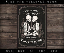  Art & Cut Files: Gothic Romance "Spell on You" Design