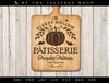 Art & Cut Files: Vintage-style Autumn Design "Sleepy Hollow Patisserie"