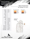 Embroidery: Bigfoot & Butterfly Sketch - Six Sizes Between 6 and 12 Inches Tall