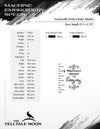 Embroidery: "Practically Perfect" Doodle - Seven Sizes Between 3.5 and 10.5 inches