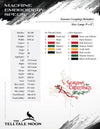 Embroidery: Gothic Holiday "Seasons Creepings" Design (Four Sizes, Six Thread Colors)