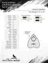 Embroidery: Seeing-eye Ouija Planchette - Six Sizes 4 to 9 Inches Tall