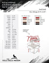 Embroidery Files: "Send Noods" Humor - Seven Sizes 6 to 11 Inches
