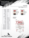 Embroidery Files: "Send Noods" Humor - Seven Sizes 6 to 11 Inches