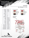Embroidery Files: "Send Noods" Humor - Seven Sizes 6 to 11 Inches