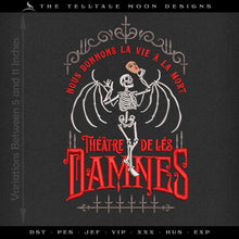  Embroidery: Theater of the Damned (Includes Several Variations Between 5 and 11 Inches)
