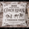 Art & Cut Files: "Equinox Coach Rides" Wizard-themed Sign