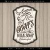 Art & Cut Files: SET of 2, Vintage Style "Goats Milk Soap" Designs