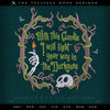 Embroidery Files: "With This Candle" Plus Blank Frame - Eight Sizes Between 4 and 12 Inches
