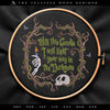 Embroidery Files: "With This Candle" Plus Blank Frame - Eight Sizes Between 4 and 12 Inches