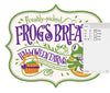 Art & Cut Files: Halloween Town "Frog's Breath" Label or Sign Design