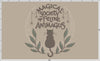 Embroidery: Wizarding Society of Feline Animagus - Five Sizes 5 to 9 Inches