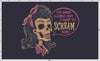 Embroidery: "It's Been Lovely" Rockabilly Skull - Six Sizes 5 to 9 Inches