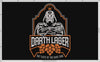 Machine Embroidery: Beer Nerd "Darth Lager" Label Design (6.8, 7.8, and 8.8 Inches Tall, Three Thread Colors)