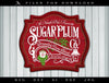 Art & Cut Files: "Sugar Plum Cocoas" Vintage-style Sign and Label