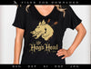 Art & Cut Files: "Hog's Head" Pub Sign, Pennant, Drink Sleeve, and T-Shirt Designs