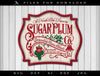 Art & Cut Files: "Sugar Plum Cocoas" Vintage-style Sign and Label