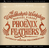 Machine Embroidery Files: "Phoenix Feathers" Stencil-style Art (7.8 Inches)